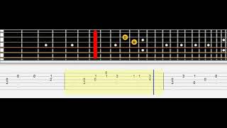 Undertale His Theme Guitar Tab