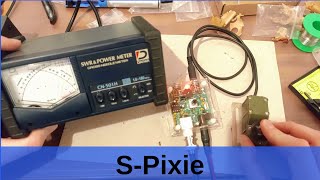 Zusammenbau CW-Transceiver für 7050 kHz (S-Pixie)