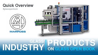 Glass Container Inspection - Marposs VisyQuick | Glass Open Book