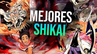 Los Mejores Y Mas Poderosos Shikai En Bleach