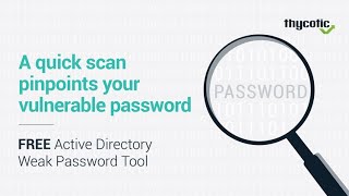 Active Directory Weak Password Finder | Free Tool