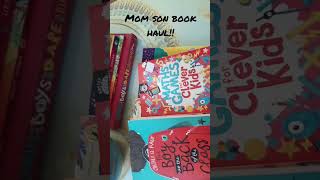 Mom Son Book Haul #raisingreader #booklovers #loveforreading #books #childrenbooks #booksforkids