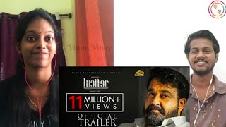 Lucifer Official Trailer | Mohanlal | Prithviraj Sukumaran || REACTION || Vinnu Vinay