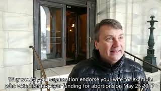 MCCL's Scott and Michelle Fischbach CAUGHT Funding Abortion