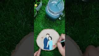 ||wood paintings of couples|| #painting #trending #viral #wood #artwork #acrylicpainting #love