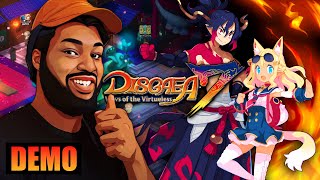 This Game Is Underrated 👌🏾/ Disgaea 7: Vows of the Virtueless DEMO Gameplay