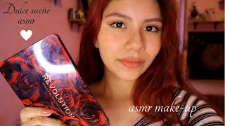 ASMR Makeup |MAQUILLÁNDOME | ASMR RELAJANTE | yo me maquillo y tu relájate | makeup Revolution | 1h