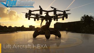 Lift Aircraft EXA | Le drone électrique pilotable par tous | MSFS