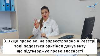 Передача нерухомого майна як внесок до статутного капіталу. Частина 1: Реєстр речових прав