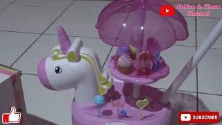 unboxing mainan es krim dorong unicorn |#eskrim #unicorn