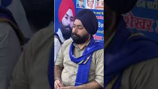 Azad Samaj Party Mla candidate Jasrotia constituency Jasvinder Singh(Sonu King)held press conference