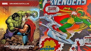 LOS VENGADORES CONTRA LOS DEFENSORES | Colección GRANDES BATALLAS VOL. 30