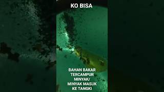 Ko bisa bahan bakar ditangki ada minyaknya. #short #otomotif