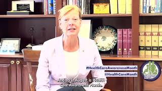 Senator Tammy Baldwin #HealthCareAwarenessMonth 2022 Kick Off Video