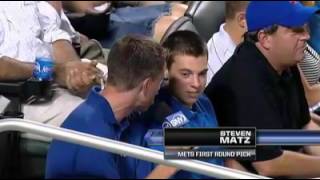 Steven Matz 1st interview after drafted by the New York Mets 2009