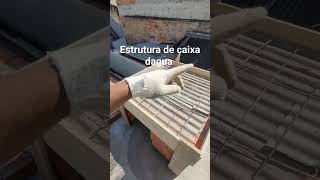 estrutura de caixa d'água