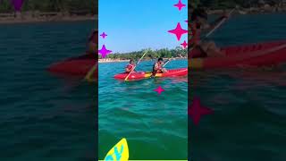 "Explore Goa's hidden coves and beaches by kayak!"    #shorts #trending #ocean #nature #explore