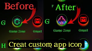 How to Create a Custom App Icon for Your Smartphone 😍 (Hindi)