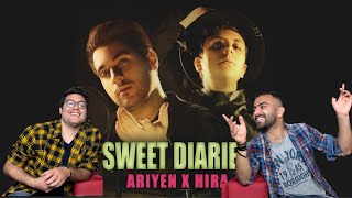 Ariyen & Hira sweet diaries MV Reaction (sing for you.exo / spring day.bts)