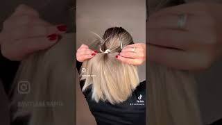 ✨acconciatura-coda particolare ✨ #hair #hairstule #hairtutorial #haircut #hairstyles