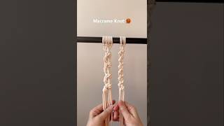 Macrame knot tutorial 🧶#macrameknot #knot #macramepattern #macrame #diy #macrametutorial