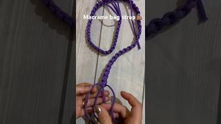 Diy macrame bag strap | macrame bag | Easy for beginners |#short # bag #macramemakers