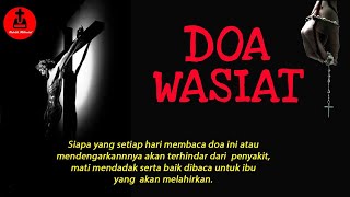 Doa Wasiat Katolik agar terhindar dari penyakit dan kematian mendadak / Doa kepada Salib Suci Yesus