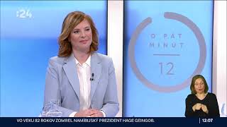 O 5 minút 12 - Tomáš Taraba, Veronika Remišová (4.2.2024)