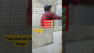 Borongan pasang keramik dinding