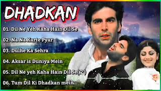 ||Dhadkan Movie All Songs||Akshay Kumar & Shilpa Shetti & Sunil Shetti||90s superhit Songs||