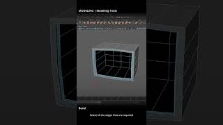 01. Maya- Modelling Tool: Bevel