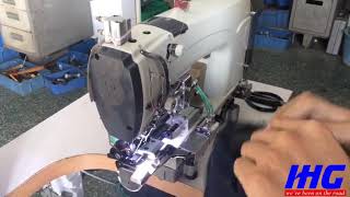 Single Needle Chain Stitch Bottom Hemming Machine for Jeans