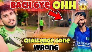 Jawad Bhai ko Challenge krna Mehnga pr gya😂🤣|| Challenge Gone Wrong || cricket Challenge Video