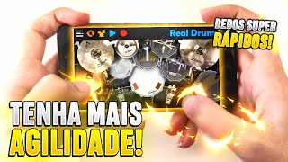 COMO MELHORAR A AGILIDADE DOS DEDOS NA BATERIA VIRTUAL | Diêgo Serracena