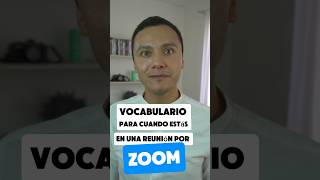 Vocabulario para una clase por zoom 💻😌 #aprendeinglés #practicaingles