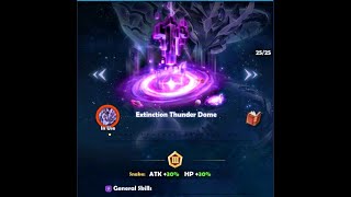 Lightning Artifact - Extinction Thunder Dome Max level