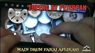 Topeng by Peterpan (Aplikasi Drum) #peterpan #noahband