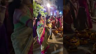 Ladies Dance During Bathukamma first day celebrations 2024