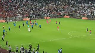 ركلات الجزاء في نهائي كأس الملك #الفيحاء_الهلال والفرحة الجنونية للاعبين والجمهور