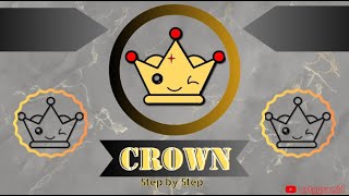 How to Draw 👑 Cute CROWN👑Step By Step. Easy for kids #trending #viralvideo #youtuber #crown #art