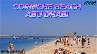 Corniche Beach Abu Dhabi UAE🇦🇪