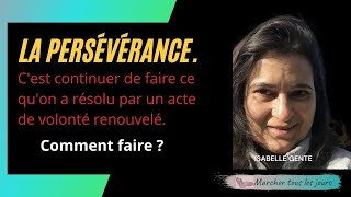 84 La persévérance.