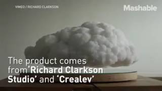 This Floating Cloud Is A Bluetooth Speaker