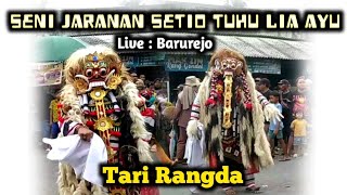 Tari Rangda - Jaranan Setio Tuhu Lia Ayu live Barurejo Siliragung