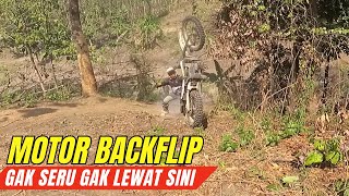 BACKFLIP !! Tanjakan Mainan di Tengah Jalur !! (BAKSOS BUKIT SENTONO #2)