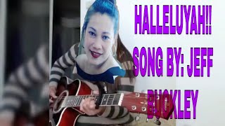 Hallelujah! First time to play guitar/song by leaonard cohen/jeff buckley/cover by gay bitanga