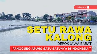 Jalan Menuju Setu Rawa Kalong Depok Jawa Barat, dari Underpass Dewi Sartika.