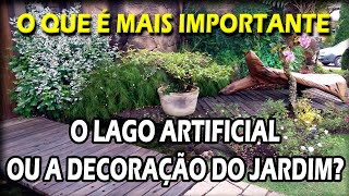 O Lago Artificial é tão importante quanto a decoração do jardim - Lago artificial para jardim