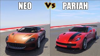 VYSSER NEO VS PARIAH SPEED TEST DRAG RACE - GTA 5 ONLINE