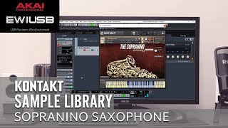 Soprano Saxophone Library for Kontakt (Yamaha YDS-150, Akai EWI, Roland Aerophone)